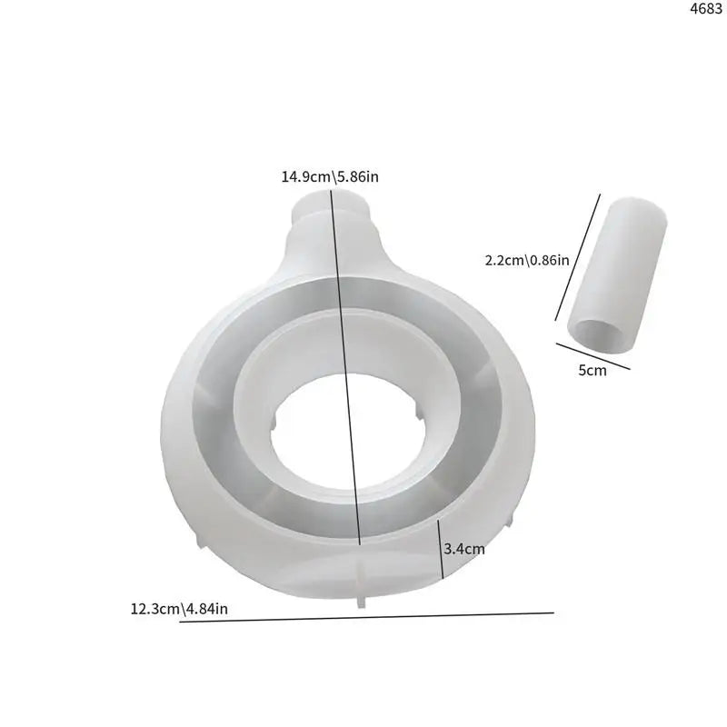 moule riz silicone rose pâle blanc gris clair moderne minimaliste