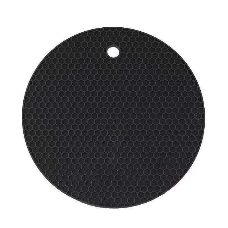 tapis protection cuisine silicone moderne vert bleu gris motifs géométriques
