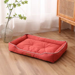lit animal imperméable oxford gris vert bleu rouge moderne confortable tapis chiens saison