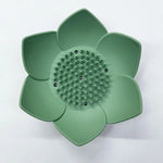 porte savon fleur bleu rose vert gris blanc moderne minimaliste