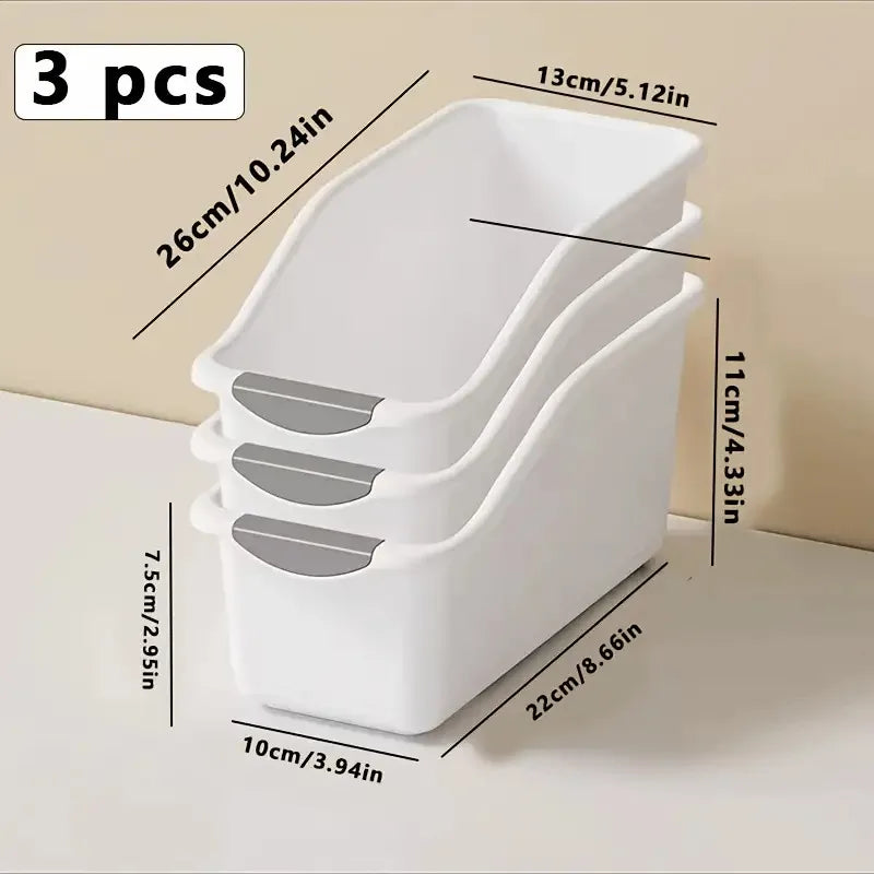 boîtes rangement cuisine épices condiments plastique pp modernes pratiques beige orange gris poignées couvercles
