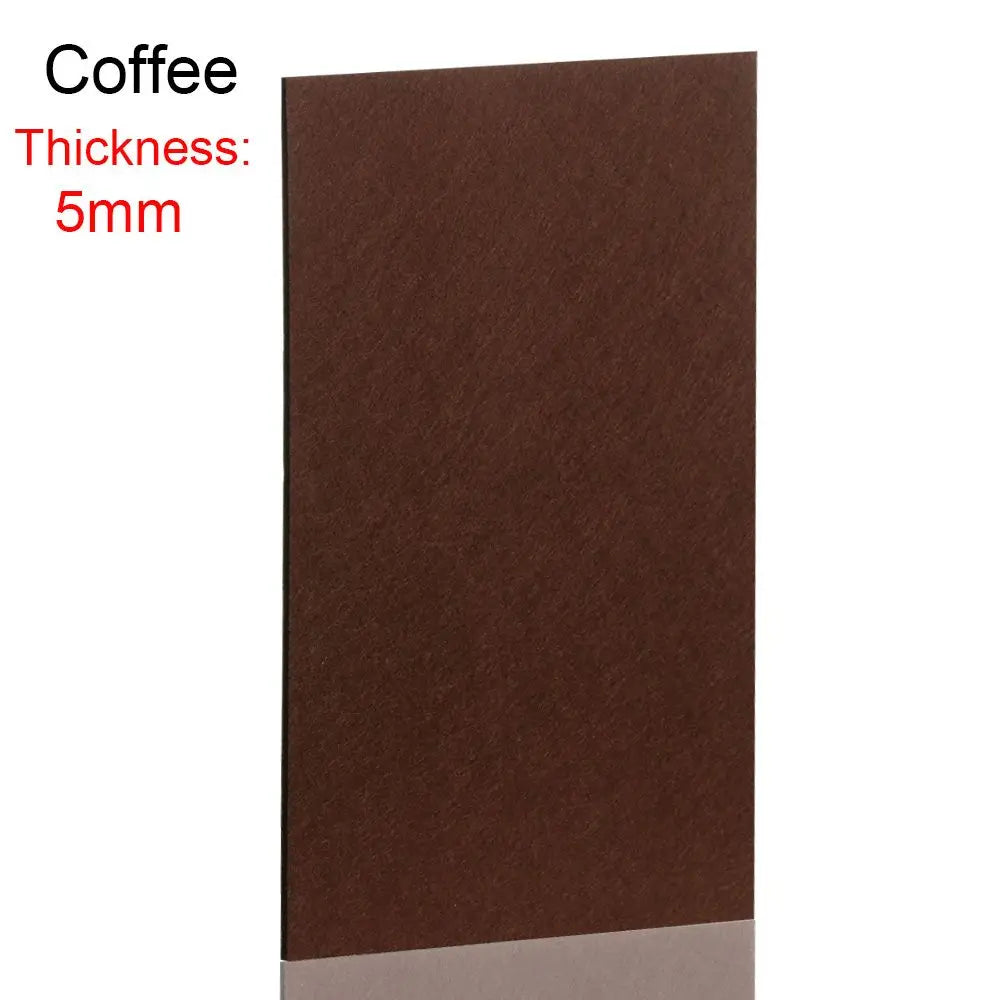 tapis protection meubles feutre adhésif anti rayures blanc gris noir 21x30cm 3mm 5mm