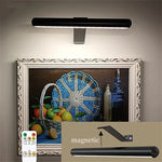 Détail de l'applique LED rechargeable USB pour galerie de peinture