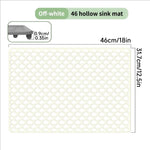 tapis silicone multifonctionnel moderne gris texture écailles respectueux environnement antidérapant protection évier cuisine