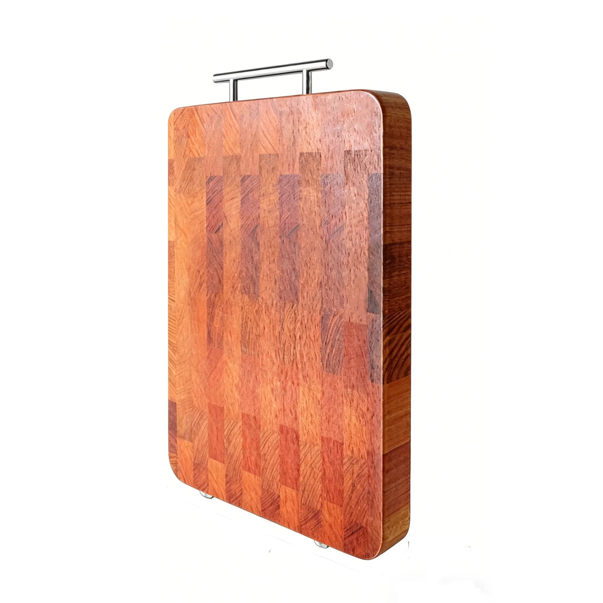 planches découper bois marron clair hêtre géométrique moderne crochets métalliques