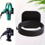 support mural sèche cheveux adhésif moderne vert gris rouge noir blanc opacité rechargeableABS
