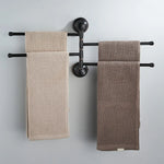 accessoires salle bain porte savon serviette papier toilette moderne noir mat métal anodisé vis