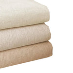 toile lin naturelle beige rustique sac coussin rideaux décoration maison tissu artisanal