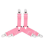 attache élastique lit clips métalliques tissu uni polyester coton moderne bleu noir blanc qualité