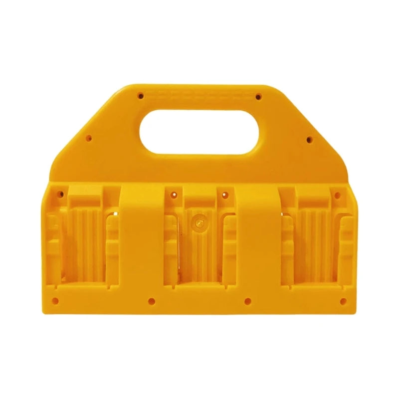 support batteries rechargeables rangement industriel batteries aa lithium portable jaune noir fixations murales utilitaire