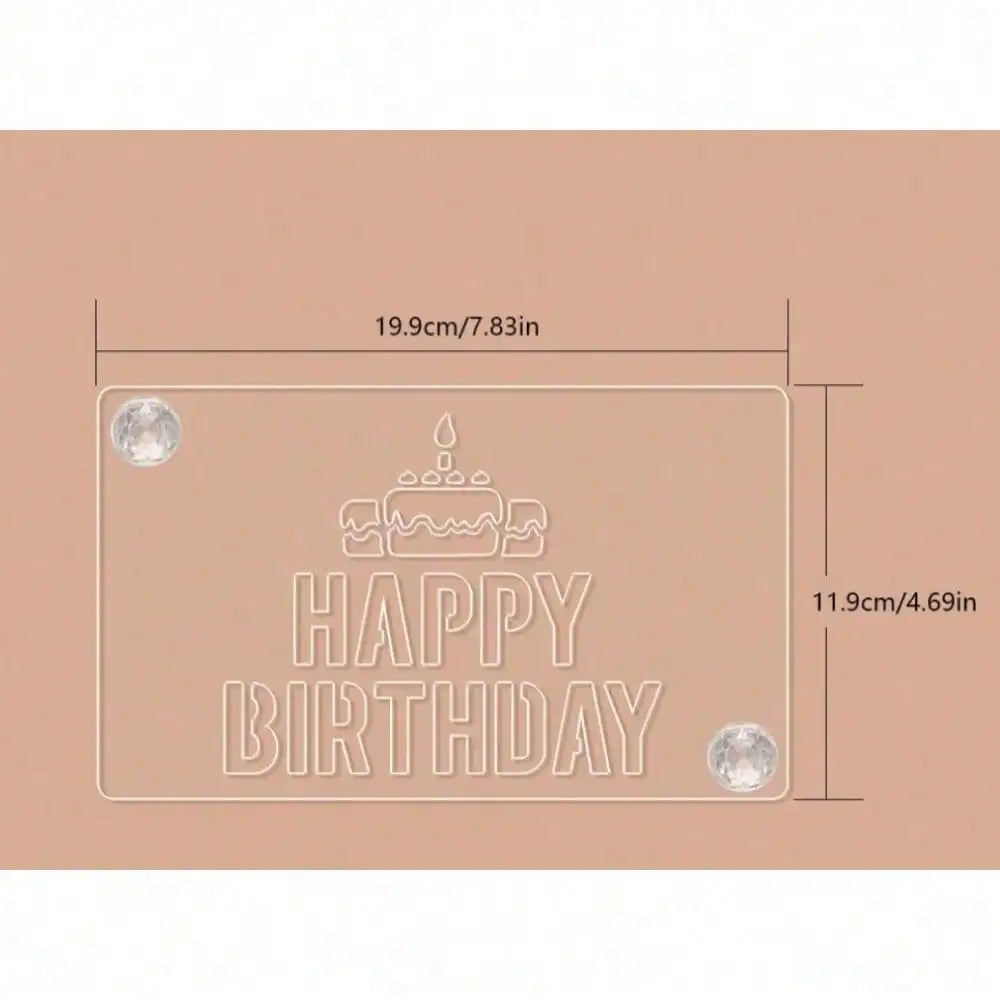 pochoirs gâteau acrylique joyeux anniversaire eid mariage décorations sucre classiques strass adhésifs