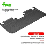 tapis sol voiture noir rayures horizontales moderne protection tpe facile nettoyer résistant intempéries