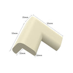 protège bords adhésifs transparent moderne rose clair beige gris clair maison meuble table góc