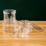 boîtes rangement plastique transparent couvercle empilables divers usage collection capsules