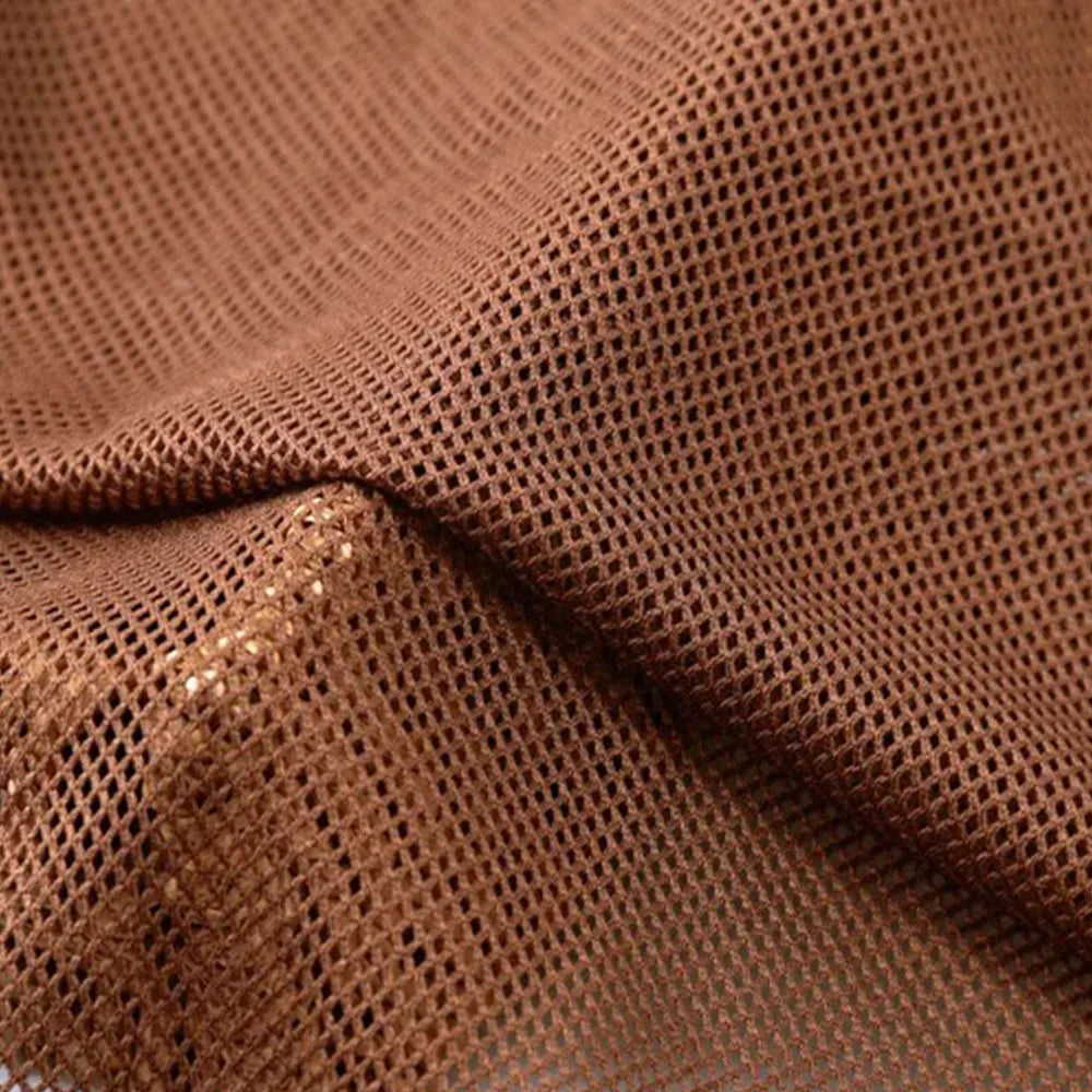 tissu polyester respirant maille fine moderne vert clair vert foncé rose clair blanc jaune