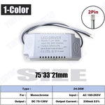 transformateur alimentation led 8w 12w 18w 24w 36w blanc moderne driver constant current 24v