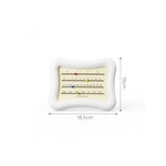 calendrier mural moderne colorées mois jours adhésif opaque plastique noir beige
