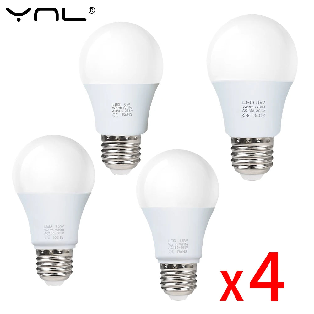 ampoules led blanc moderne e27 12w 15w 18w 6w 9w translucent foyer maison