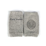 protège genoux bébé coton acrylique unisexe bleu clair jaune rose gris vert smiley brodés