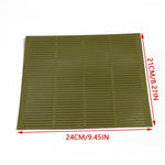 mat roulage sushi nori plastique verte rouleaux sushis riz algues viandes sauce platINOGRAPHEIQUE