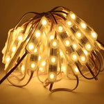 modules led 12v ip68 étanches blanc rouge noir câbles industriels adhésifs vissage
