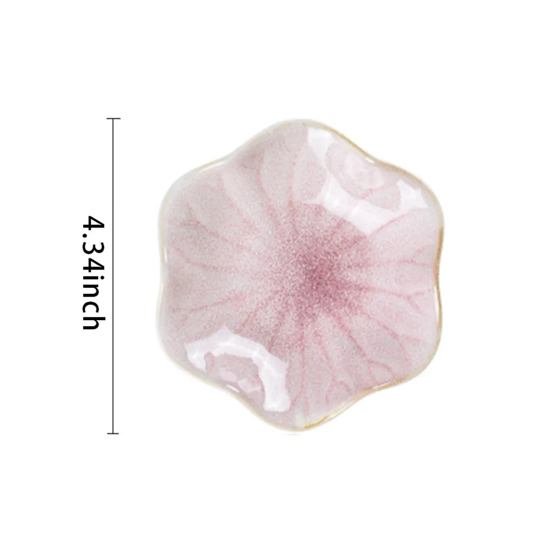 plateau bijoux céramique rose clair blanc bleu foncé motif floral moderne élégant anneaux boucles