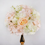 décoration intérieure bouquet artificiel blanc rose élégant mariage événement maison