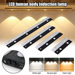 lampe led rechargeable blanc noir moderne interrupteur mouvement clips 3modes luminosité adjustable chambre armoire