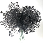 bouquet artificiel feuilles noires modernes décoration intérieure halloween minimalisteextérieurcoration événementiel