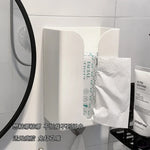 distributeur serviettes papier blanc imprimé vert moderne adhésif plastique