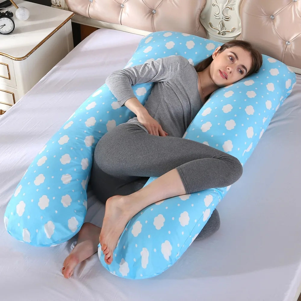 coussin maternité mousse mémoire forme gris uni confort lit sommeil