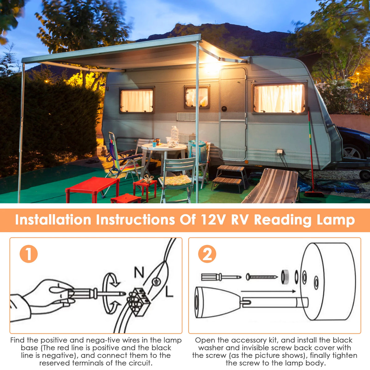 lampe led lecture argent verte fixation murale bras flexible moderne minimaliste usb rechargeable camping