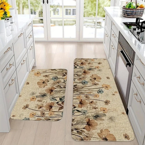 tapis cuisine moderne antidérapant polyester motif géométrique entrée salon salle bain