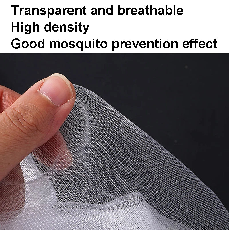 filet anti moustiques transparent blanc vert noir maille fine camping extérieur maison pic nic