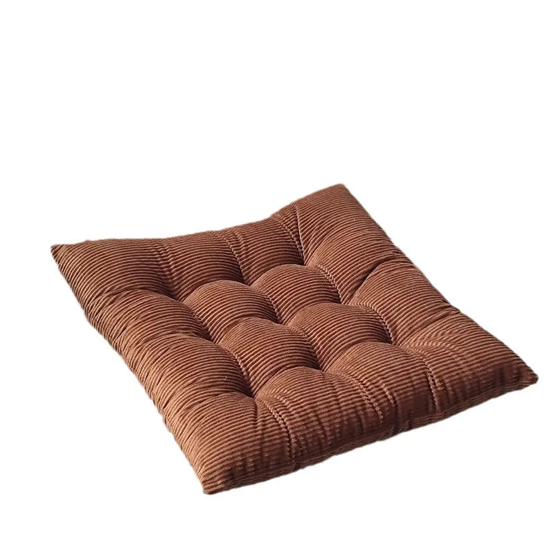 coussin siège coussin dossier velours côtelé fibre polyester moderne vert rouge bleu marine violet