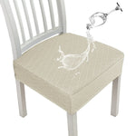 housse chaise gris quiltée moderne élastique polyéthylène usage extérieur intérieur