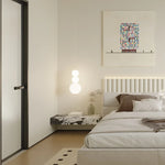 suspension moderne rondes opaques blanc salon chambre led 2000 82000lm