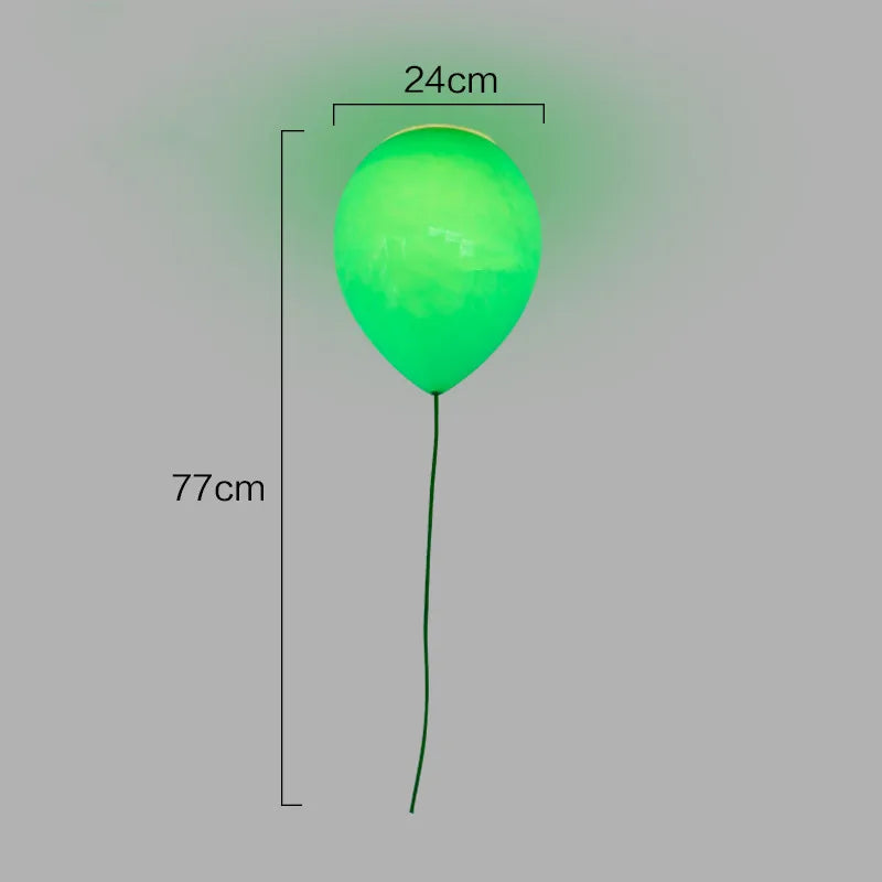 lampe suspension verre blanc jaune vert bleu moderne enfantine brillante nordique chambre enfants