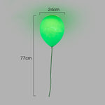 lampe suspension verre blanc jaune vert bleu moderne enfantine brillante nordique chambre enfants