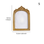 cadre photo ornement baroque vintage support pliable décoration murale photo frame sculpté fleurs feuilles