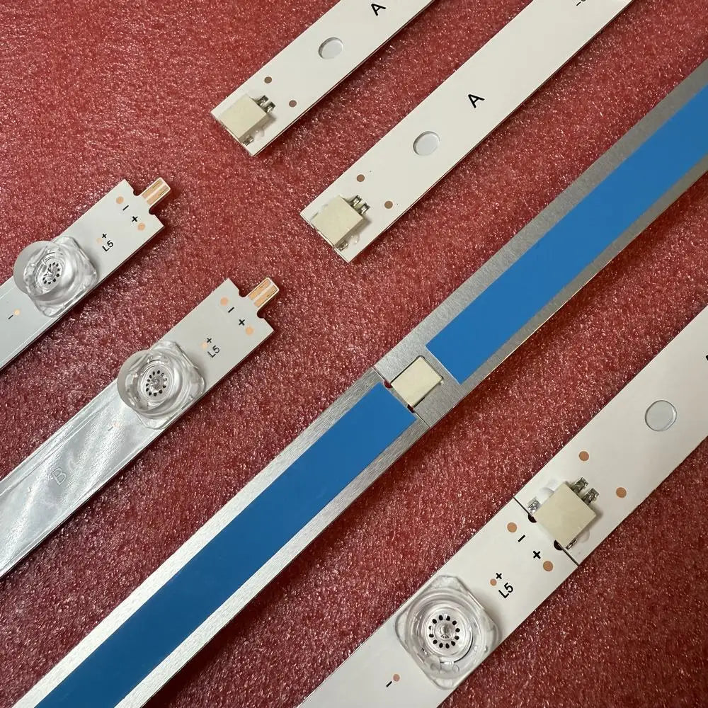 bande lumineuse led blanc bleu moderne connecteurs led souder fixations aluminium