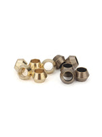 dorées classiques paracord beads 6mm ronde lisses opaques set artisanalextérieur