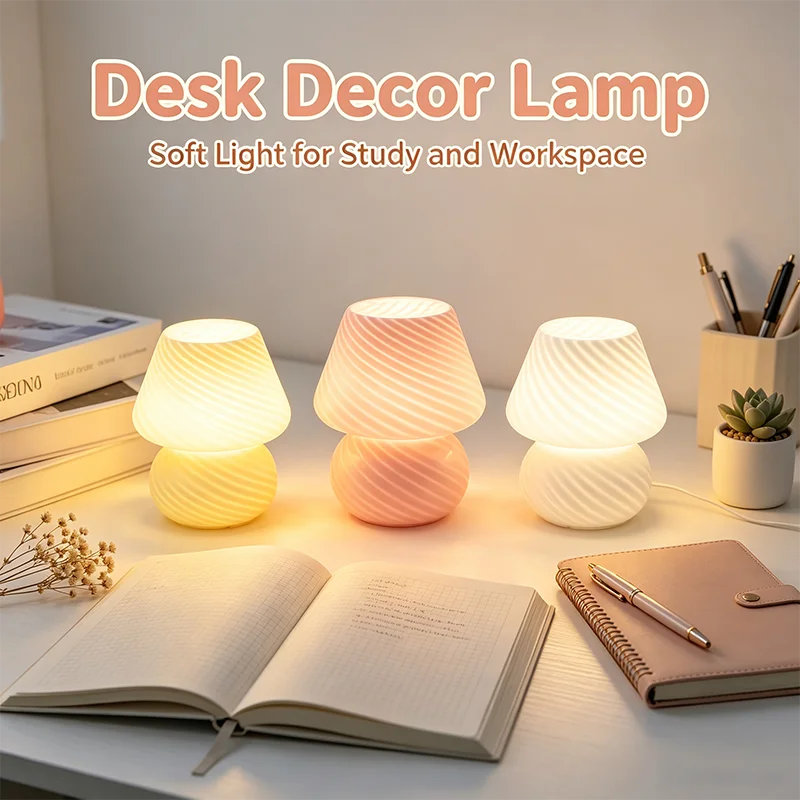 lampe table led moderne blanc rayures diagonales chambre coucher étude usb chargeur