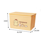 boîtes rangement plastique imperméable my melody pom pom purin multiple utilisations poignées