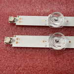 bandes led blanc modernes clips transparents éclairage téléviseur aluminium bouton poussoir