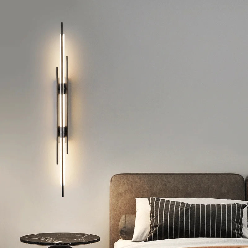 lampe murale moderne argentée dorée éclairage cuisine chambre salon 2000 82000lm LED 90 260V