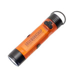 mini torche transparente moderne orange violet jaune blanc étanche camping randonnée annneau métallique
