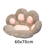 coussin patte chat gris rose blanc mousse mémoire forme douce moelleuse moderne mignon
