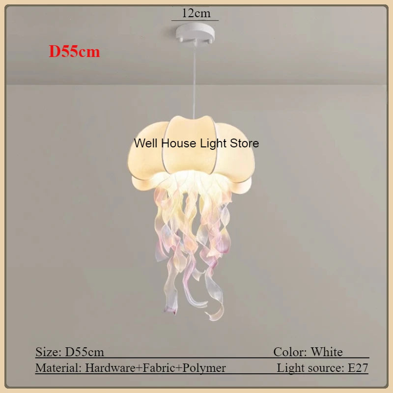 suspension lumineuse moderne soie blanc rose beige gris texture légèrement rugueuse