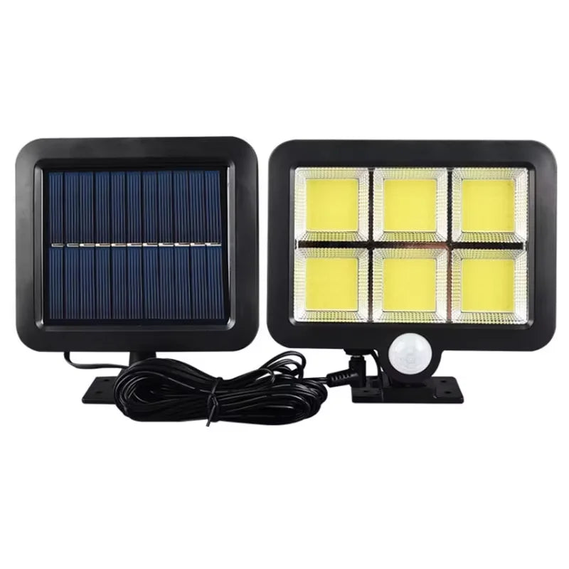 lampe solaire clip noir moderne détecteur mouvement modes ip65 led autoinstallation abs